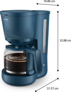 Ekspres przelewowy Philips 3000 (HD7411/70) Niebieski 6