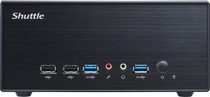 Komputer Shuttle Shuttle XP slim XH610G2 komputer typu barebone Komputer stacjonarny Czarny Intel H610 LGA 1700 1