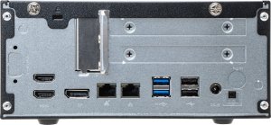 Komputer Shuttle Shuttle XP slim XH610G2 komputer typu barebone Komputer stacjonarny Czarny Intel H610 LGA 1700 6