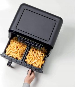 Frytkownica beztłuszczowa Ariete Ariete 4623/00 Podwójny 8 l 1700 W Frytkownica na gorące powietrze Czarny 4