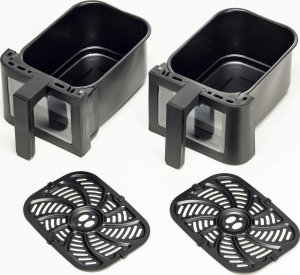 Frytkownica beztłuszczowa Ariete Ariete 4631/00 Podwójny 9 l 2400 W Frytkownica na gorące powietrze Czarny 6