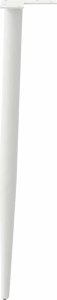 vidaXL vidaXL Nogi do stolika kawowego, 4 szt., biale, 72-73 cm, stal 6