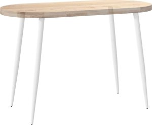vidaXL vidaXL Nogi do stolika kawowego, 4 szt., biale, 72-73 cm, stal 8