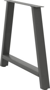 vidaXL vidaXL Nogi do stolika kawowego, 2 szt., antracyt, 90x(72-73) cm, stal 4