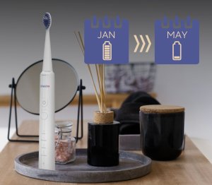 Szczoteczka B.Well Szczoteczka Soniczna Elektryczna do zębów B.WELL MED-870 Biała 4