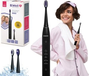 Szczoteczka B.Well Szczoteczka Soniczna Elektryczna do zębów B.WELL PRO-850 Czarna 2