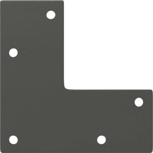 vidaXL vidaXL Nogi do stolika kawowego, 4 szt., antracyt, 72-73 cm, stal 7