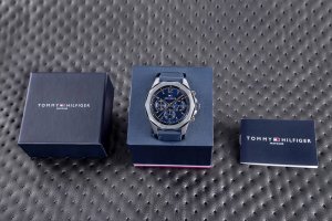 Zegarek Tommy Hilfiger Zegarek Męski Tommy Hilfiger Lars 1792063 + BOX 6