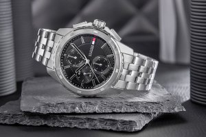 Zegarek Tommy Hilfiger Zegarek Męski Tommy Hilfiger Walker 1710620 + BOX 4