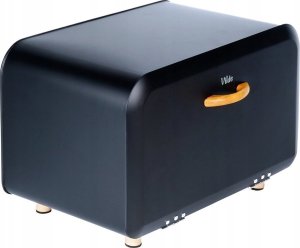 Chlebak Vilde Chlebak Pojemnik na Chleb Metalowy Czarny Solidny VILDE 35,5 x 20,5 x 20 cm 3