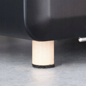 Chlebak Vilde Chlebak Pojemnik na Chleb Metalowy Czarny Solidny VILDE 35,5 x 20,5 x 20 cm 6