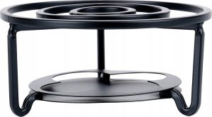 Brunbeste Podgrzewacz pod Dzbanek do Herbaty Kawy Metalowy Czarny BRUNBESTE 16,5 cm 10
