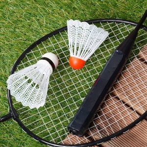 Vilde Zestaw do Badmintona Rakietki Rekreacyjny VILDE 8 lotek 61 cm 12 el. 8