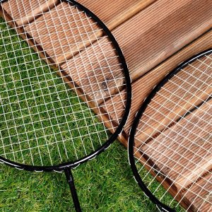 Vilde Zestaw do Badmintona Rakietki Rekreacyjny VILDE 8 lotek 61 cm 12 el. 10