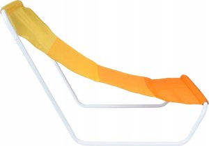 Vilde Leżak Plażowy Składany Metalowy z Torbą Transportową VILDE 86 x 51,5 cm 7