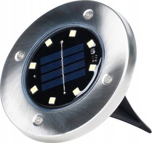Vilde Lampki Ogrodowe Solarne LED Stalowe Wbijane VILDE 11,5 cm 12 szt. 4