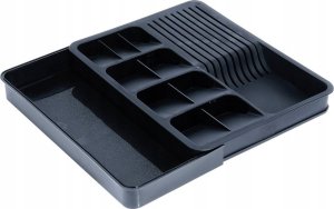 Vilde Wkład Organizer na Sztućce do Szuflady Rozsuwany Czarny VILDE 40 x 31 cm 4