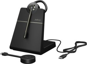 Słuchawki Jabra Jabra Engage 55 SE - USB-C MS Convertible, Headset (black, mono, USB-C, MS, with charging station) 1