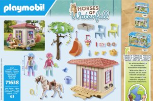 Playmobil PLAYMOBIL 71638 Horses of Waterfall Secret Clubhouse for Horse Fans, Construction Toy 4