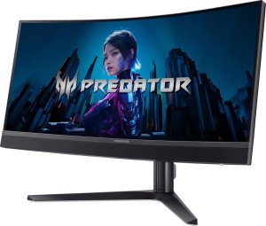 Monitor Acer Acer Predator X34 V3 (X34V3bmiiphuzx), gaming monitor - 34 - black, UWQHD,VA, USB-C, AMD Free Sync Premium, Mini-LED, 180Hz panel 1
