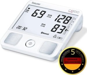 Ciśnieniomierz Beurer Beurer BM 93 upper arm blood pressure monitor (white, Bluetooth, integrated ECG electrodes) 6