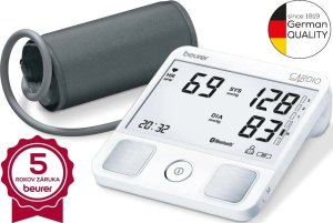 Ciśnieniomierz Beurer Beurer BM 93 upper arm blood pressure monitor (white, Bluetooth, integrated ECG electrodes) 8