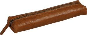 Piórnik Clairefontaine Flying Spirit Læderpenalhus slim Cognac 19x4x2,5cm 1