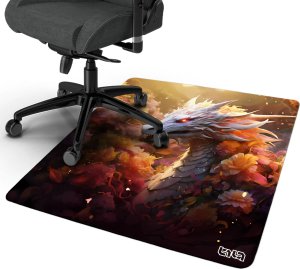 Tilt Mata pod Krzesło Kolorowy Smok 100x100 1