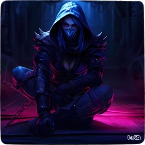 Tilt Mata pod Krzesło Ciemna Strzała Elfów 100x100 2