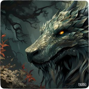 Tilt Mata pod Krzesło Leśny Smok 100x100 2
