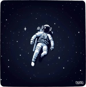Tilt Mata pod Krzesło Zagubiony Astronauta 100x100 2