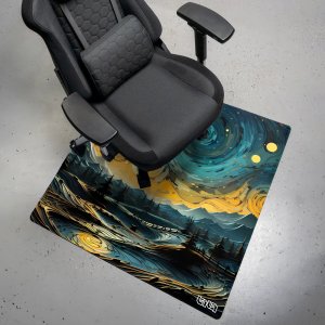 Tilt Mata pod Krzesło Wiry Nocnych Gwiazd 100x100 3