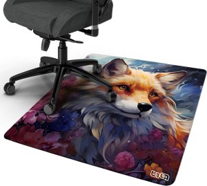 Tilt Mata pod Krzesło Kwiecisty Lis 100x100 1