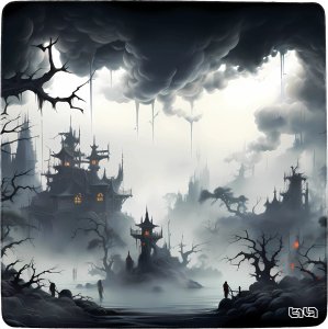 Tilt Mata pod Krzesło Ciemno i Ciemniej 100x100 2
