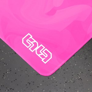 Tilt Mata pod Krzesło Fuksjowy Wir 100x100 5