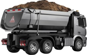 EE Mercedes Arocs METALOWA wywrotka sterowana EE ruchoma naczepa 1:20 RC0667 11