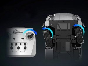 EE Mercedes Arocs METALOWA wywrotka sterowana EE ruchoma naczepa 1:20 RC0667 14