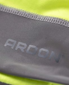 Ardon ARDON FX500 H6181- Funkcyjna czapka żółta hi-vis pasek odblaskowy optymalny komfort termiczny dopasowuje się do kształtu głowy podczas uprawiania sportu pod kask rowerowy narciarski itp - UNI 3