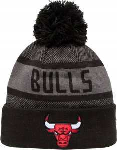 New Era New Era Jake Cuff Beanie Chicago Bulls Hat 60565217 szary OSFM 1