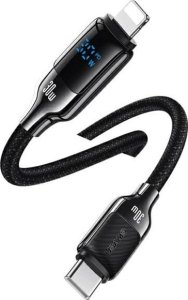 Usams USAMS Kabel USB-C na Lightning 30W 1,2m   Digital Display Zinc Alloy Fast Charging Data Cable HX Series SJ741USB01 (US-SJ741) 2