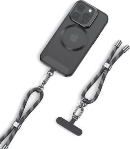 Usams USAMS Uniwersalna smycz do telefonu 34cm fioletowy/purple ZB317GS05(US-ZB317) 2