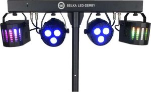 LIGHT4ME LIGHT4ME BELKA LED DERBY PAR zestaw oświetleniowy 2