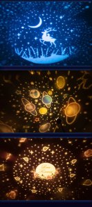 Heckermann Projektor gwiazd LED Heckermann WH-E02 Jabłko 11