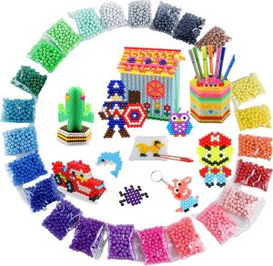 Sferazabawek KORALIKI WODNE - ZESTAW UZUPEŁNIAJĄCY KULECZKI MAGIC BEADS WODA 2400 SZTUK 1