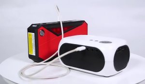 Projektor Heckermann Projektor rzutnik LED przenośny Heckermann M24 13