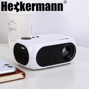 Projektor Heckermann Projektor rzutnik LED przenośny Heckermann M24 7