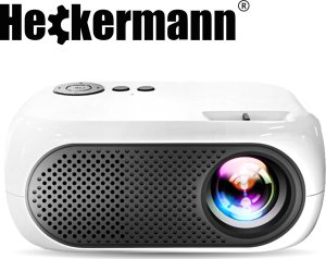Projektor Heckermann Projektor rzutnik LED przenośny Heckermann M24 8