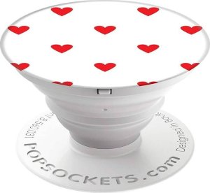 PopSockets PopSockets: Składany uchwyt i stojak do telefonów i tabletów - serce standard 1
