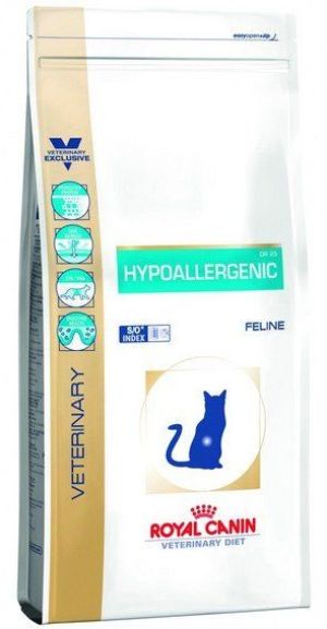 Royal Canin Veterinary Diet Feline Hypoallergenic DR25 2.5kg 1
