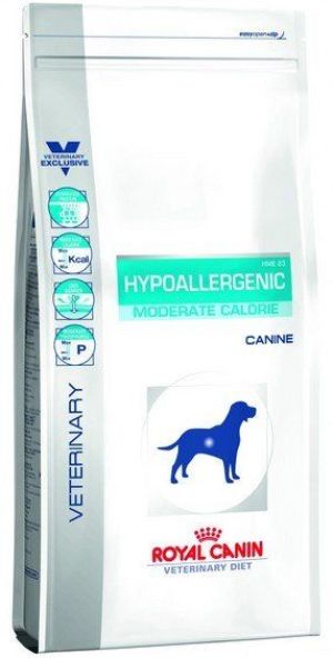 Royal Canin Veterinary Diet Canine Hypoallergenic Moderate Calorie 14kg 1